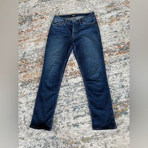 HUDSON Natalie Mid-Rise Straight Crop Jeans 27